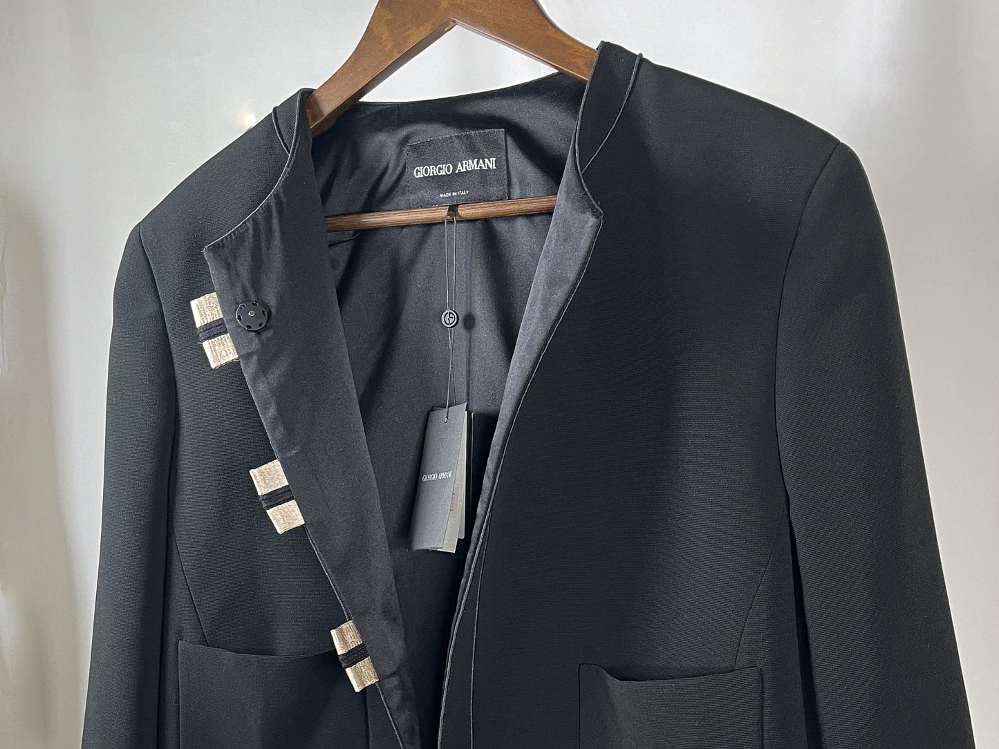 Giorgio Armani One Button Blazer