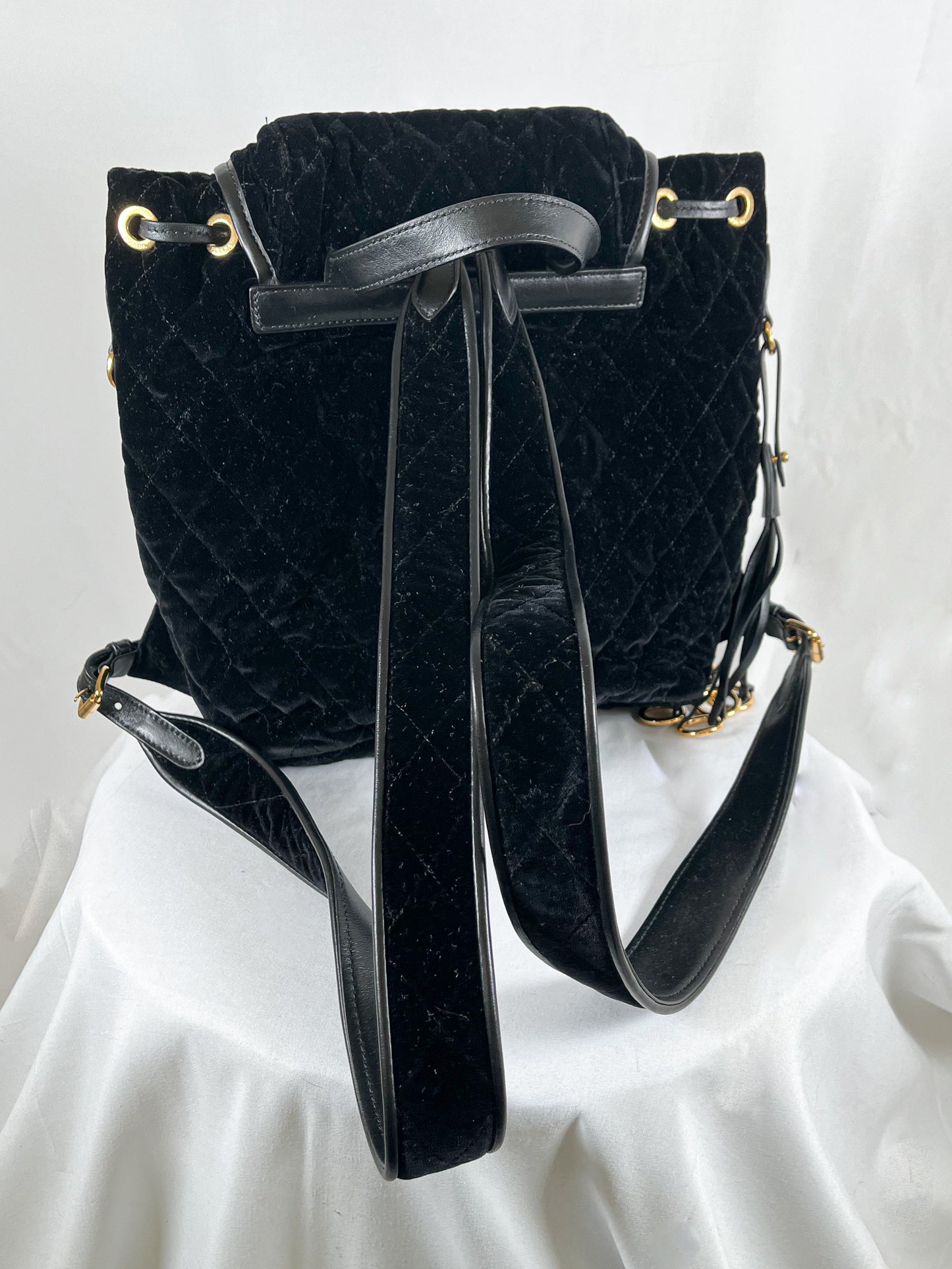 PRADA Velvet Impunture Corsaire Backpack